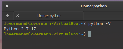 installed python in linux version